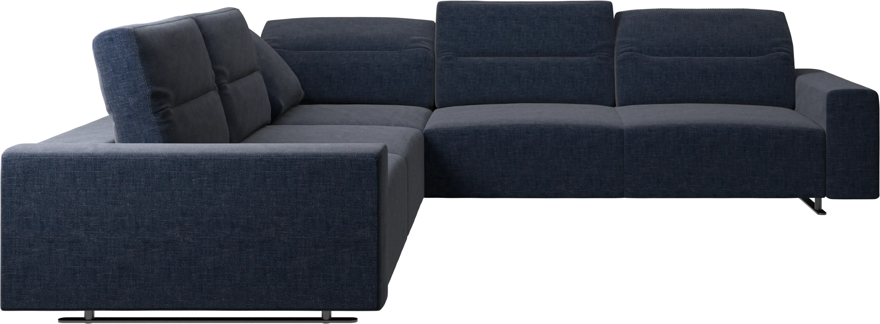 Hampton corner sofa with adjustable back